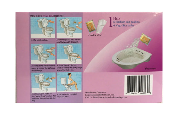 Disposable Sitz Bath Kit (Vagi-Sitz Bath)